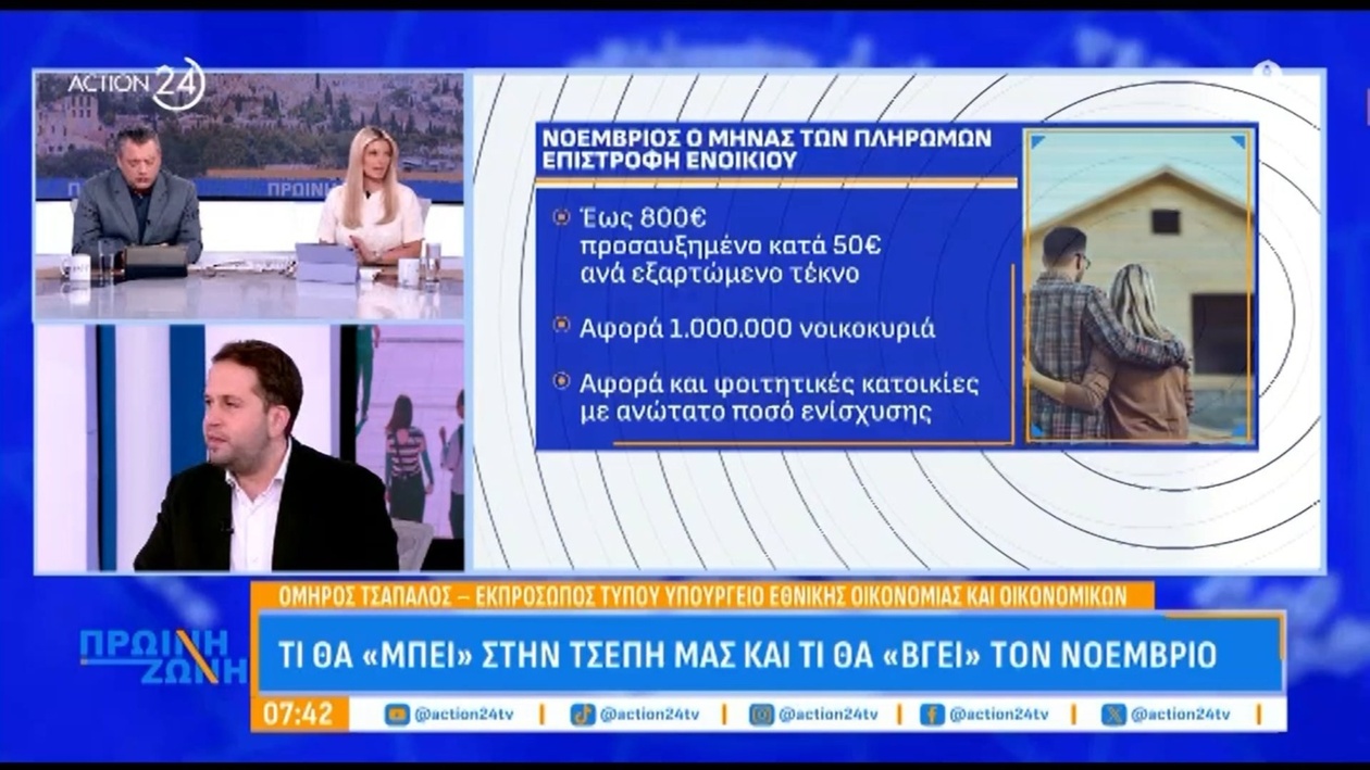 Οικονομικές Προοπτικές Νοεμβρίου: Η Κυβερνητική Ανάλυση για τα Έσοδα και Έξοδα των Νοικοκυριών