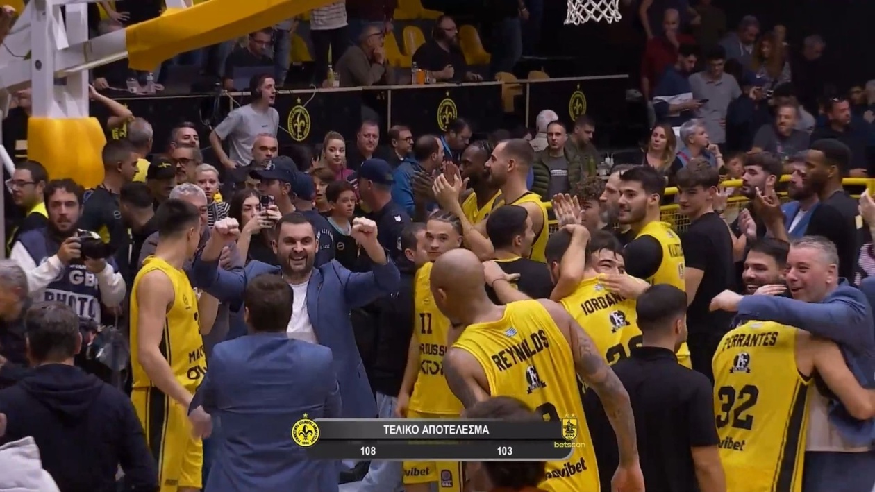 Οι πανηγυρισμοί στο Μαρούσι μετά τη μεγάλη νίκη