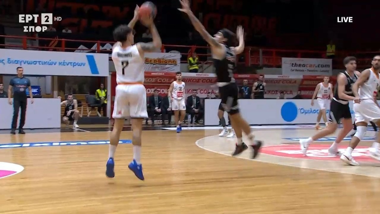 Ο Μπαζίνας σκόραρε από το σπίτι και ξεχώρισε στο Stoiximan GBL