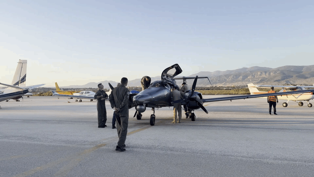 Το νέο Diamond DA62 MPP στην Ελευσίνα