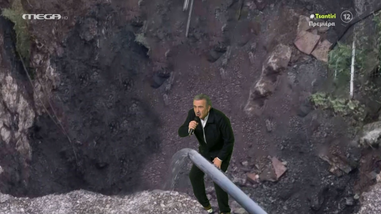 Ο Ευαγγελάτος εναντίον Λαζόπουλου σε τηλεοπτικό στιγμιότυπο