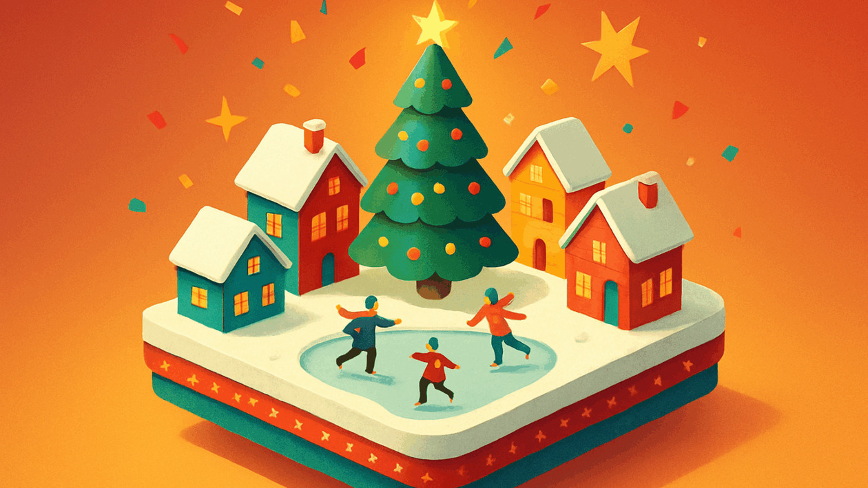 Το χριστουγεννιάτικο χωριό στο Πεδίον του Άρεως άνοιξε: Πλούσιο πρόγραμμα και ελεύθερη είσοδος