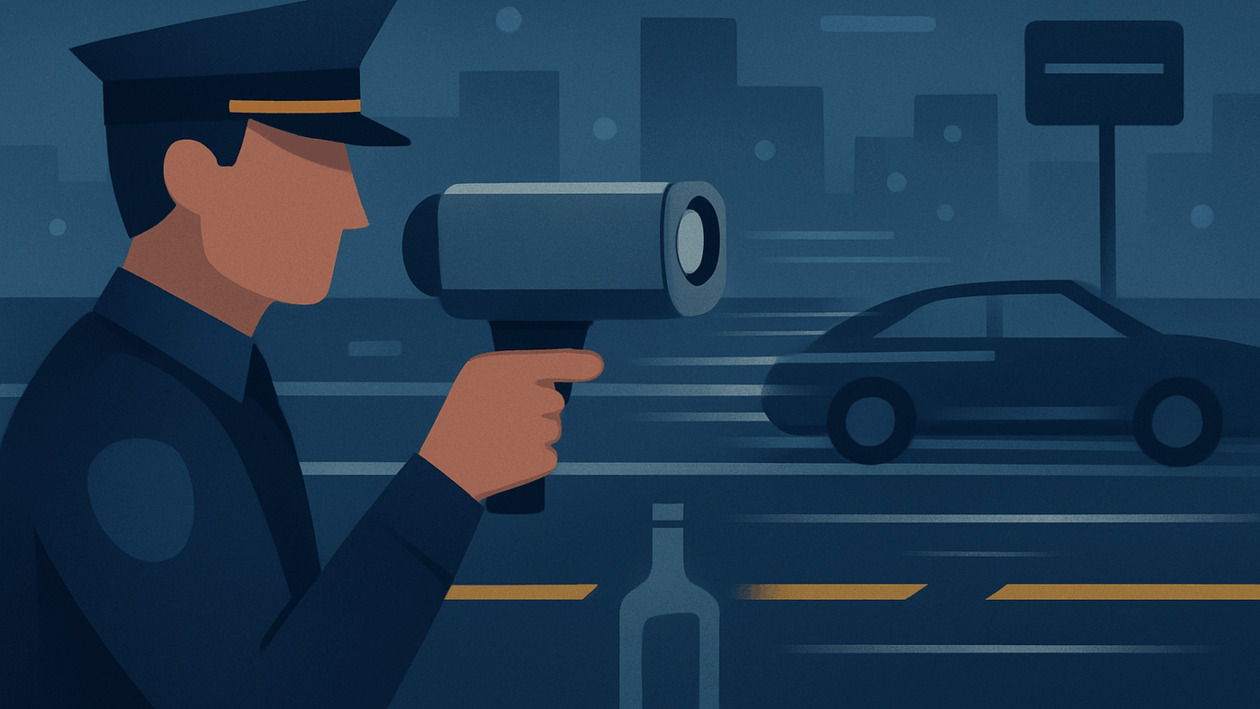 Συνελήφθη οδηγός με 230 χλμ/ώρα στην Αθηνών-Λαμίας υπό την επήρεια αλκοόλ