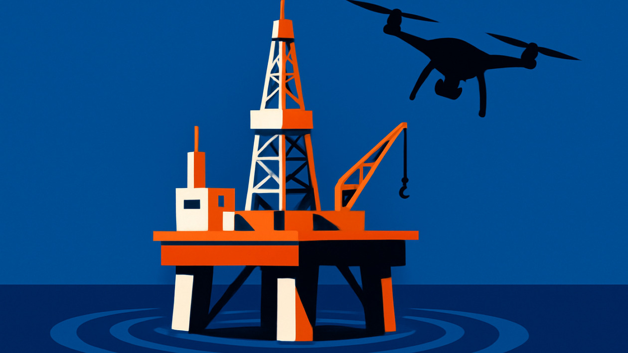 Ουκρανία: Πλήγμα με drones σε πετρελαϊκή εξέδρα της Lukoil και ρωσικό περιπολικό στην Κασπία