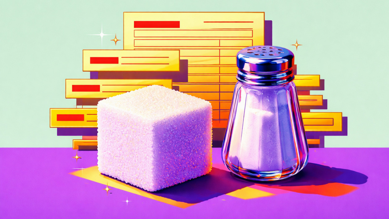 Ελλάδα: Εκτός σχεδιασμού ο φόρος σε ζάχαρη και λιπαρά έως το 2026