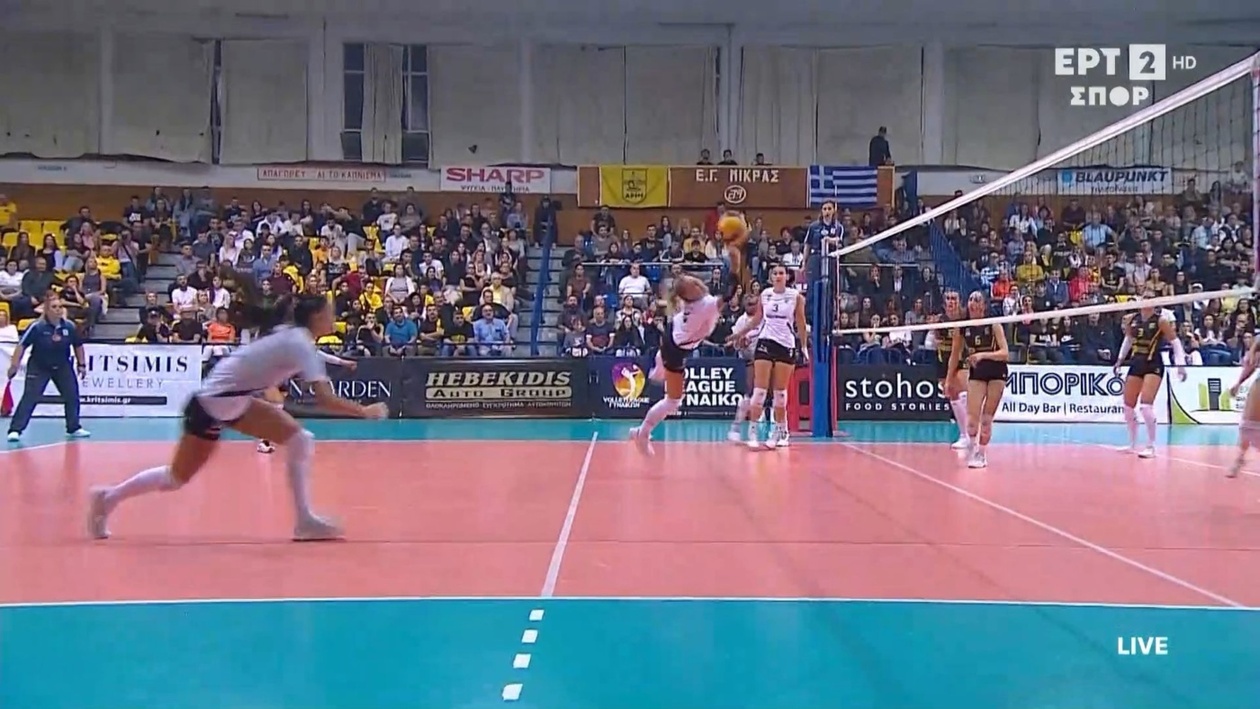 Ο αγώνας του Άρη με ΠΑΟΚ στο γυναικείο βόλεϊ