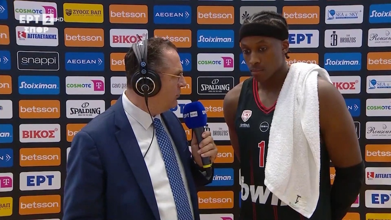 Οι δηλώσεις του MVP Φρανκ Νιλικίνα μετά τον αγώνα στη Μύκονο