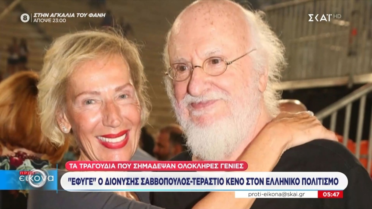 Λαϊκό Προσκύνημα για τον Διονύση Σαββόπουλο στη Μητρόπολη Αθηνών