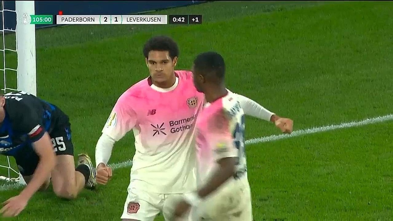 Η Λεβερκούζεν εξασφαλίζει πρόκριση στην παράταση απέναντι στην Πάντερμπορν