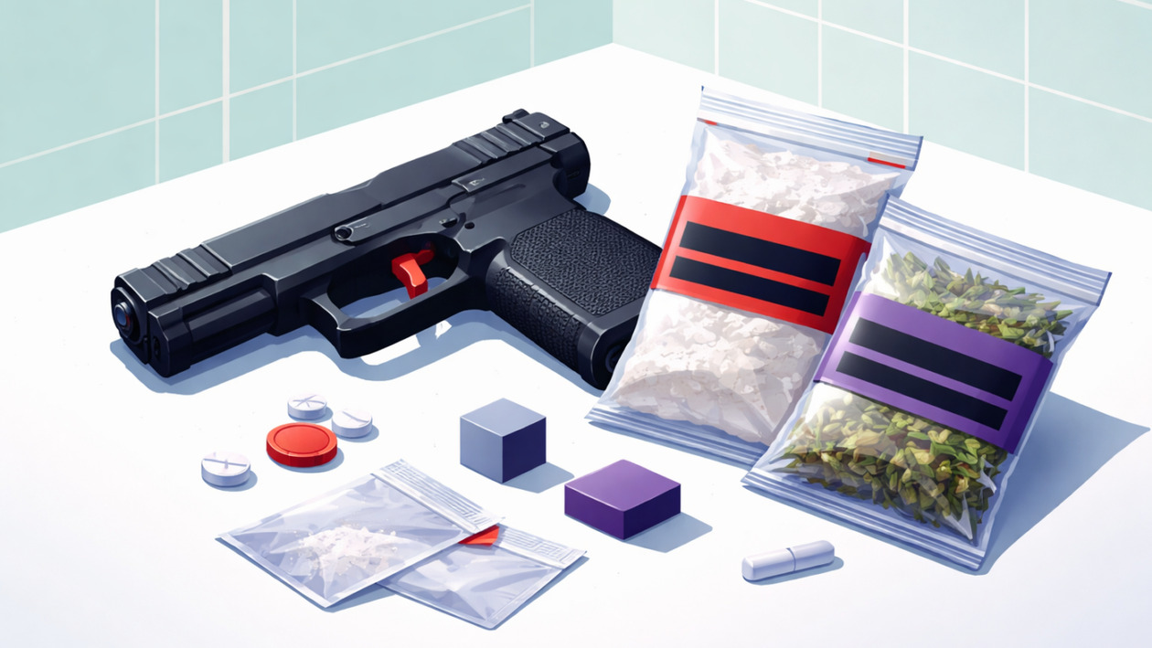 Ημαθία: Δύο συλλήψεις για ηρωίνη, κάνναβη και πιστόλι «ρέπλικα»