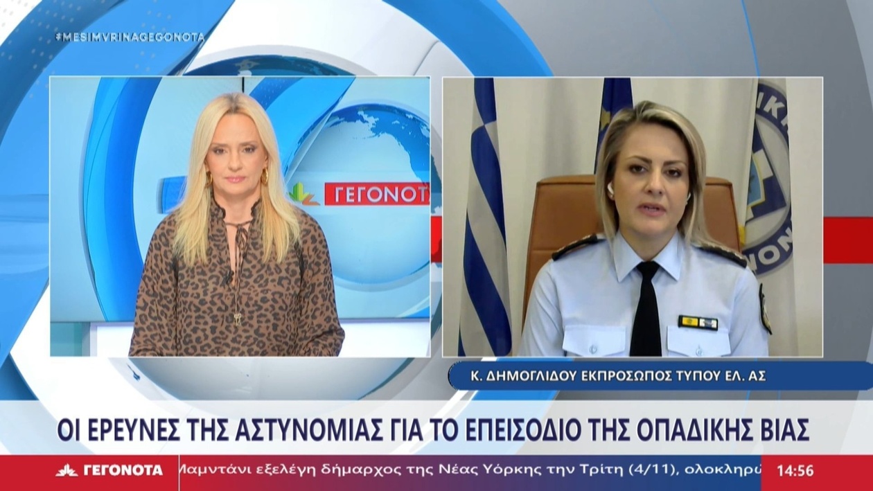 Η εκπρόσωπος της ελληνικής αστυνομίας μιλά για την υπόθεση του θανάτου ενός 20χρονου στη Χαλκίδα