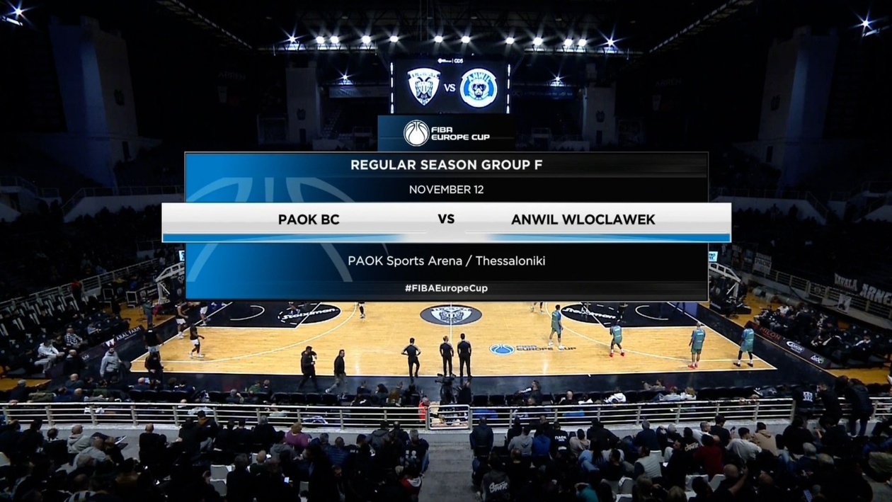 Ο ΠΑΟΚ νίκησε την Άνβιλ με 104-96