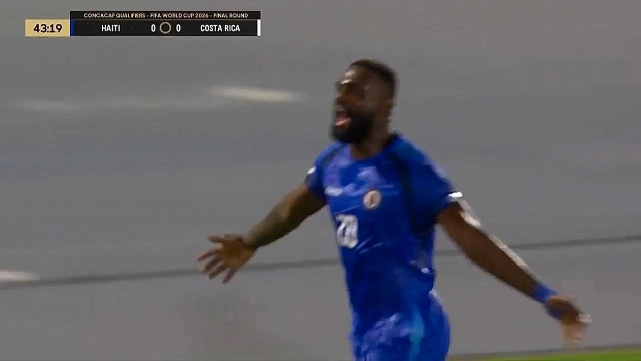 Ο Φραντζί Πιερό σημείωσε το νικητήριο γκολ και βοήθησε την Αϊτή να νικήσει
