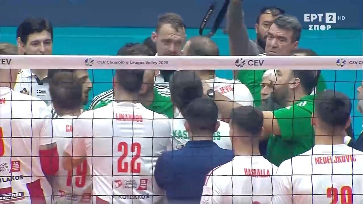 Ολυμπιακός — Παναθηναϊκός: Σύγκρουση μετά το τέλος του αγώνα