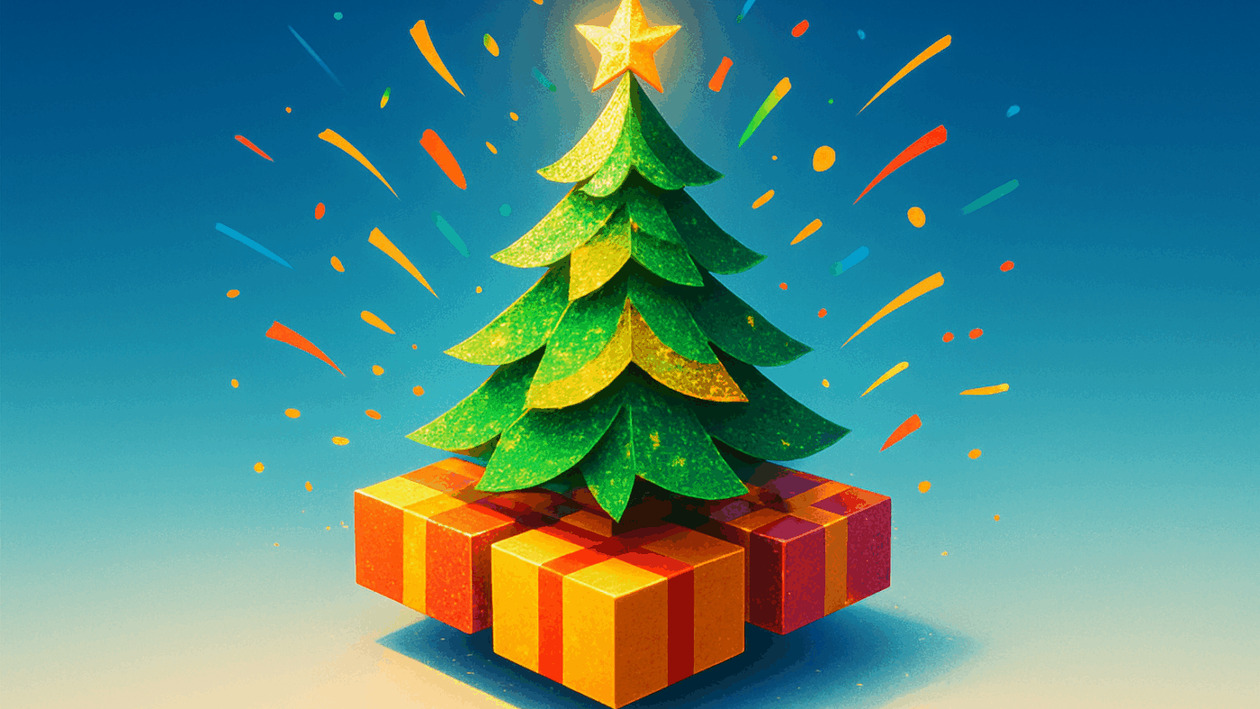 Φωταγωγήθηκε το χριστουγεννιάτικο δέντρο στη Θεσσαλονίκη παρά τη βροχή