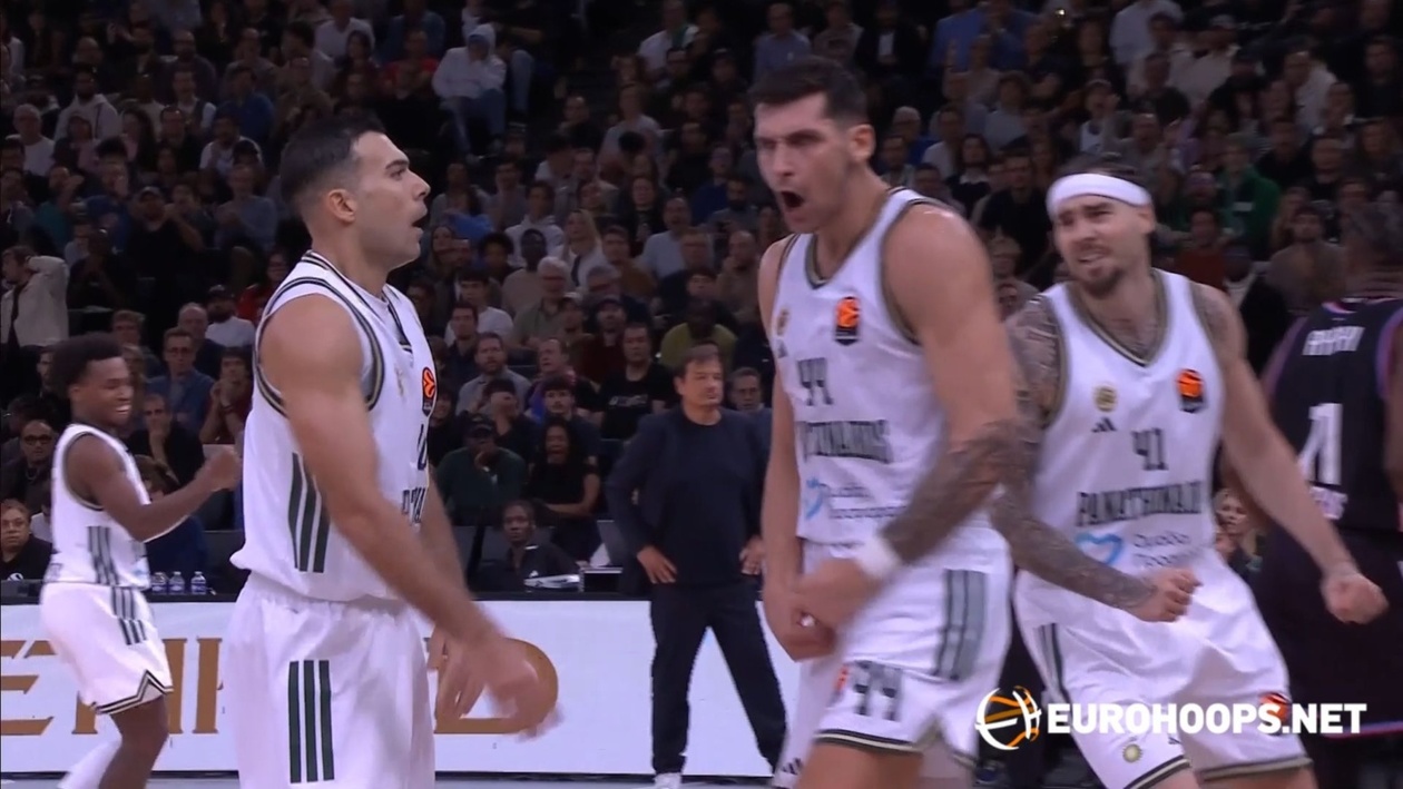 Ο Ντίνος Μήτογλου οδήγησε τον Παναθηναϊκό σε εκτός έδρας νίκη επί της Παρί