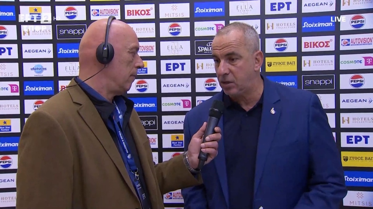 Οι δηλώσεις του προπονητή του Προμηθέα μετά τον αγώνα με τον Κολοσσό Ρόδου