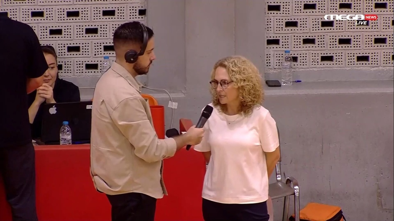 Δήλωση της Φρόσως Δρακάκη μετά τον αγώνα