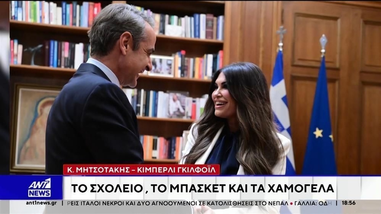 Ο Μητσοτάκης συναντήθηκε με τον Γκιλφόιλ για να συζητήσουν συνεργασία στον τομέα της ενέργειας