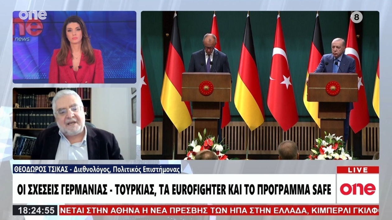 Ο Τσίκας σχολιάζει τις κινήσεις της Βρετανίας και της Γερμανίας προς την Τουρκία