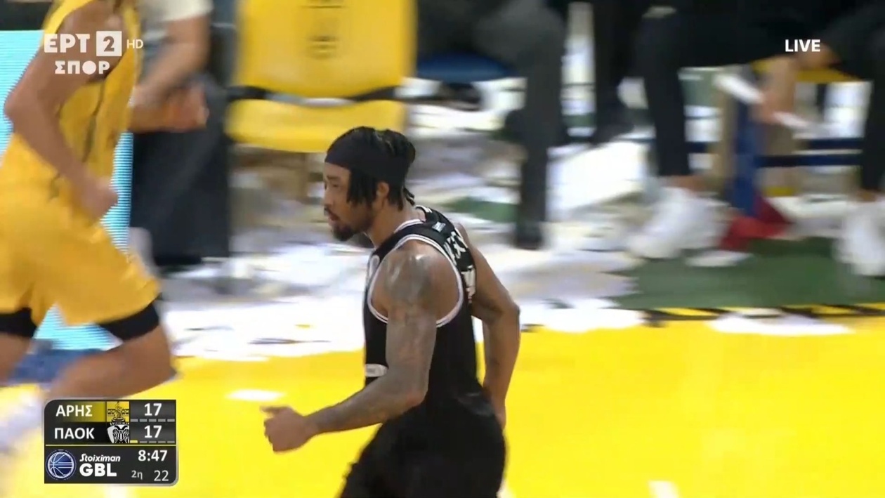 Ο Τζάκσον έγινε καθοριστικός για τον ΠΑΟΚ χάρη στα τρίποντα