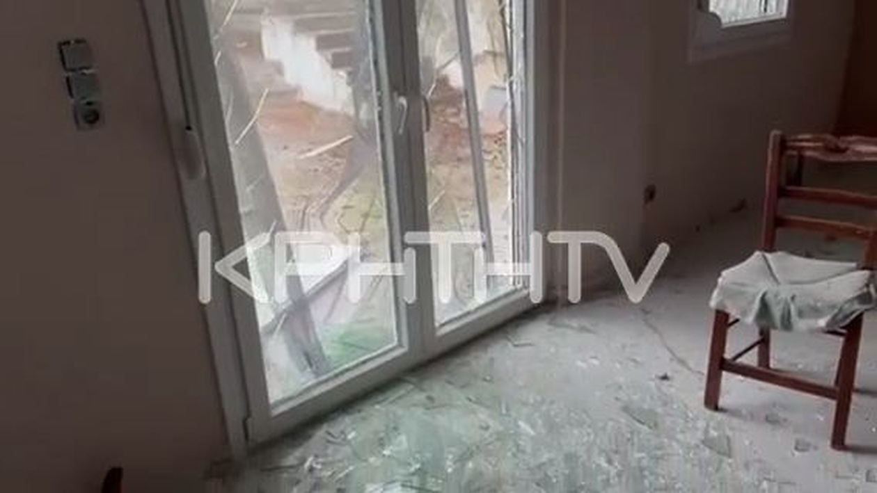 Μακελειό στα Βορίζια: Το σπίτι μετά την έκρηξη