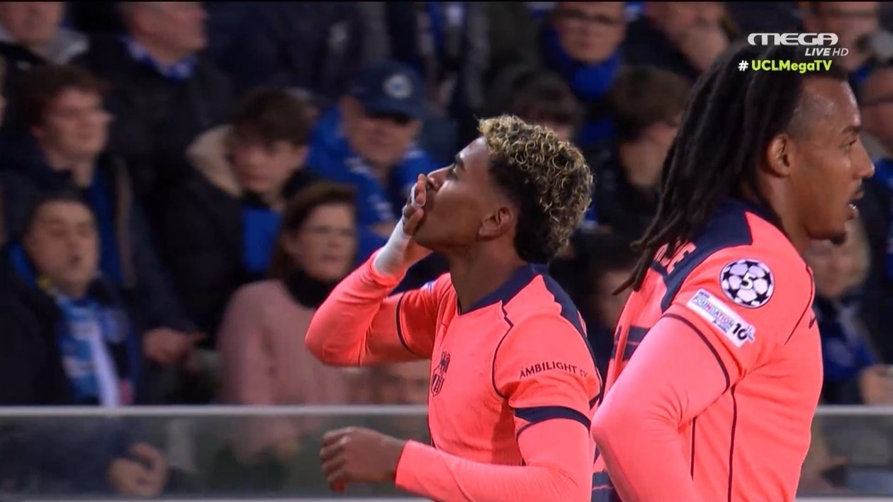 Ο Γιαμάλ ισοφάρισε για την Μπαρτσελόνα στο Μπριζ