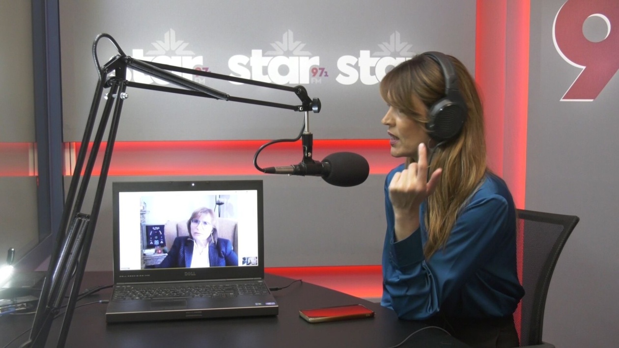 Η Ζαχαρούλα Τσιριγώτη σε ραδιοφωνική συνομιλία