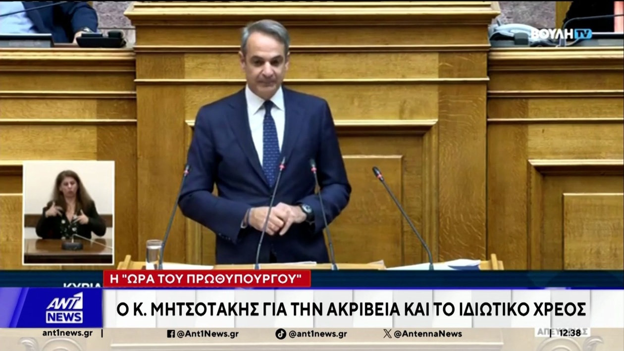 Κυριάκος Μητσοτάκης σχετικά με τις τιμές και το ιδιωτικό χρέος