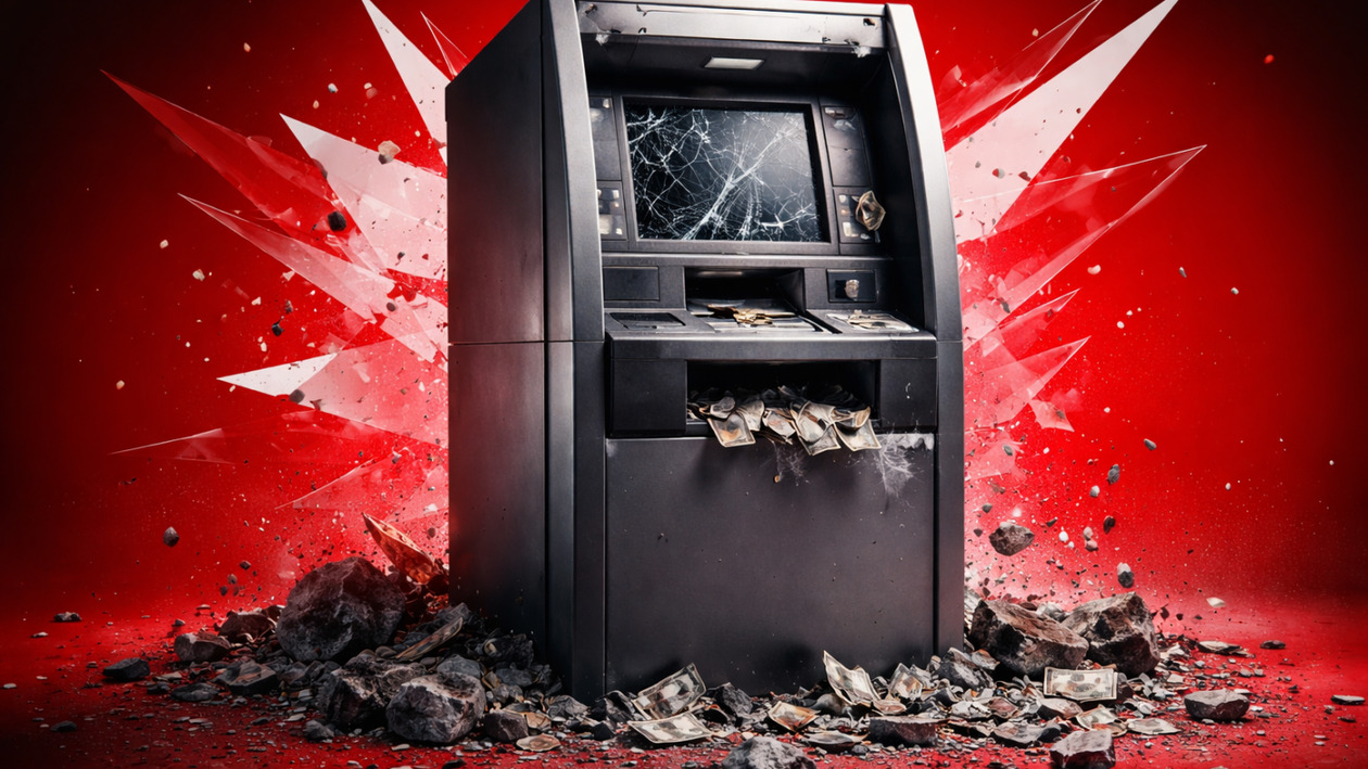 Εύοσμος: Βίντεο-ντοκουμέντο από την ισχυρή έκρηξη σε τράπεζα ανήμερα τα Χριστούγεννα