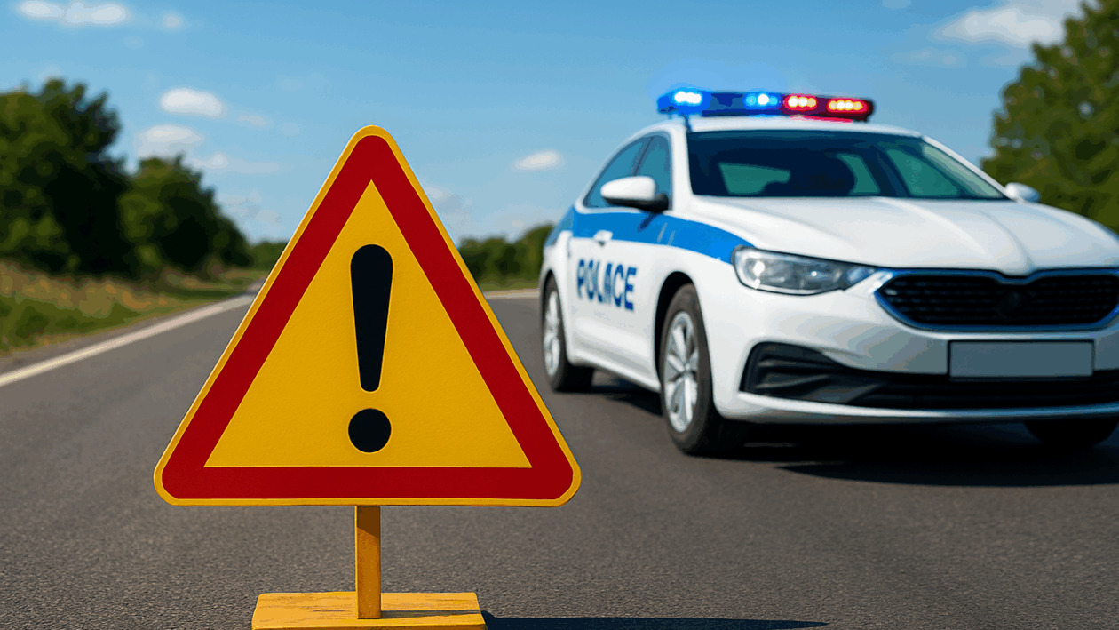 Μηνιαία έκθεση οδικής ασφάλειας για την Περιφέρεια Στερεάς Ελλάδας