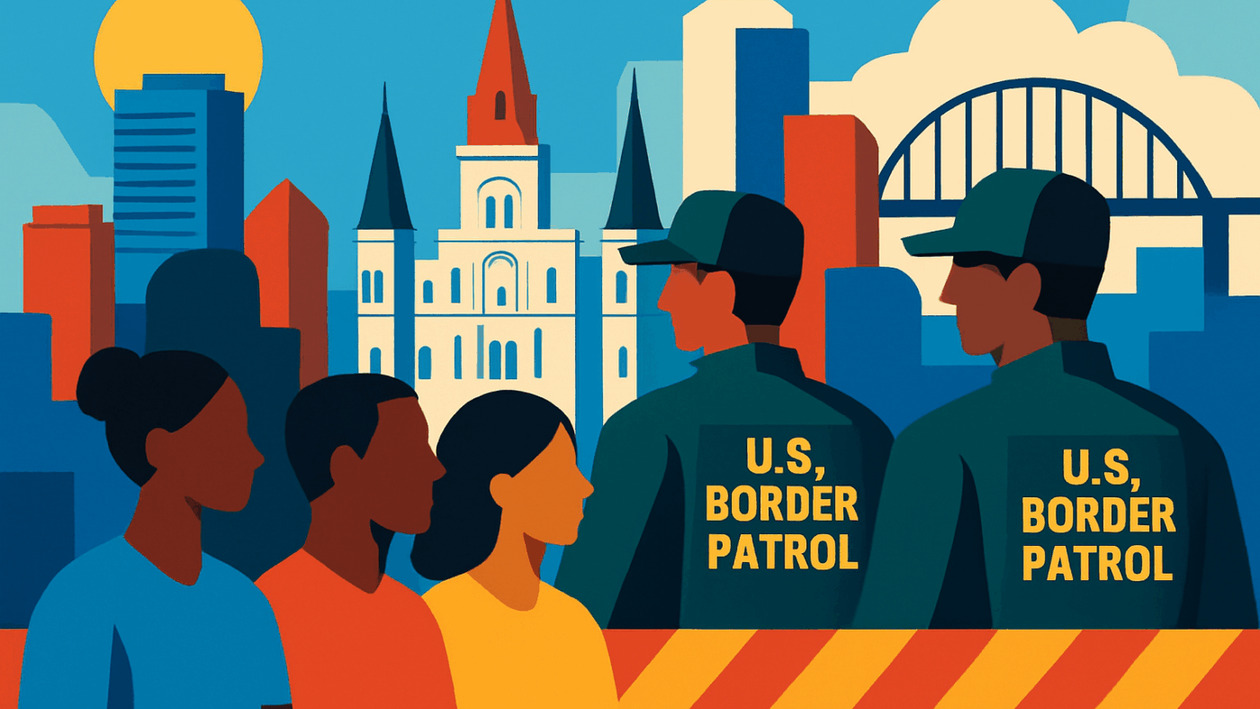 Η κυβέρνηση Τραμπ στοχεύει τη Νέα Ορλεάνη στην επόμενη φάση καταστολής της μετανάστευσης