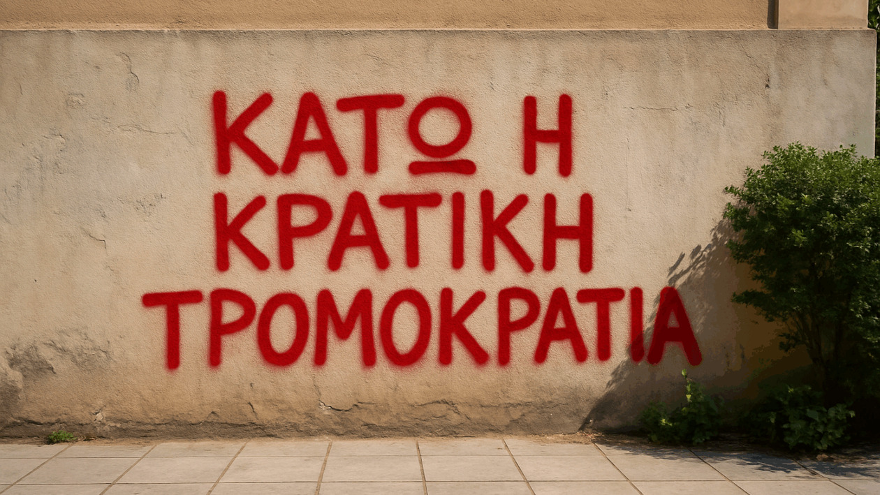 Φοιτητής καταδικάστηκε σε φυλάκιση 14 μηνών για γκράφιτι στους τοίχους του Εθνικού Μετσόβιου Πολυτεχνείου στην Αθήνα