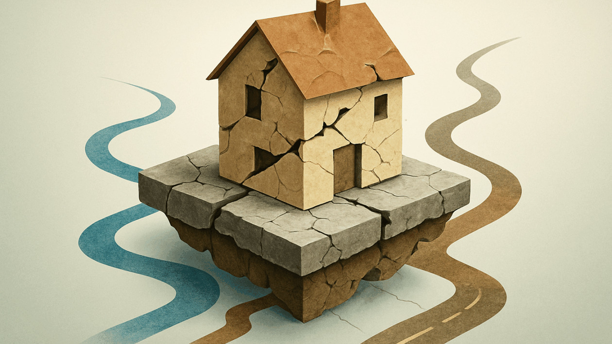 Τζουμέρκα: Τρεις κατοικίες κρίθηκαν ακατάλληλες μετά τις κατολισθήσεις