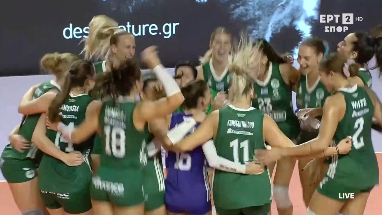 Ο Παναθηναϊκός νίκησε τον Πανιώνιο στη Νέα Σμύρνη σε ένα επεισοδιακό tie-break