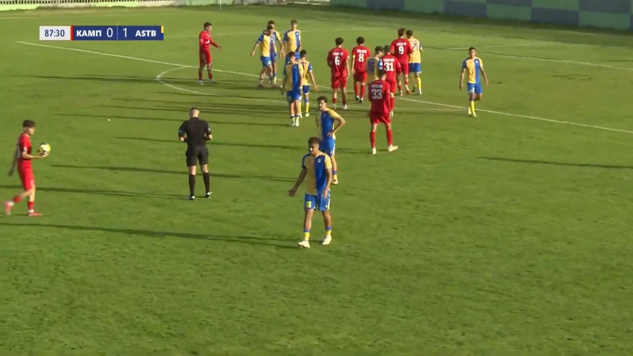 Ο Αστέρας Β’ έμεινε με έναν παίκτη λιγότερο