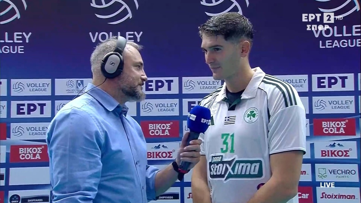 Οι δηλώσεις του Λούκα Σπίριτο μετά την αναμέτρηση Ολυμπιακός – Παναθηναϊκός
