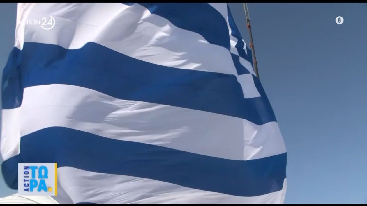 Η έπαρση μεγαλύτερης ελληνικής σημαίας στην Κρήτη