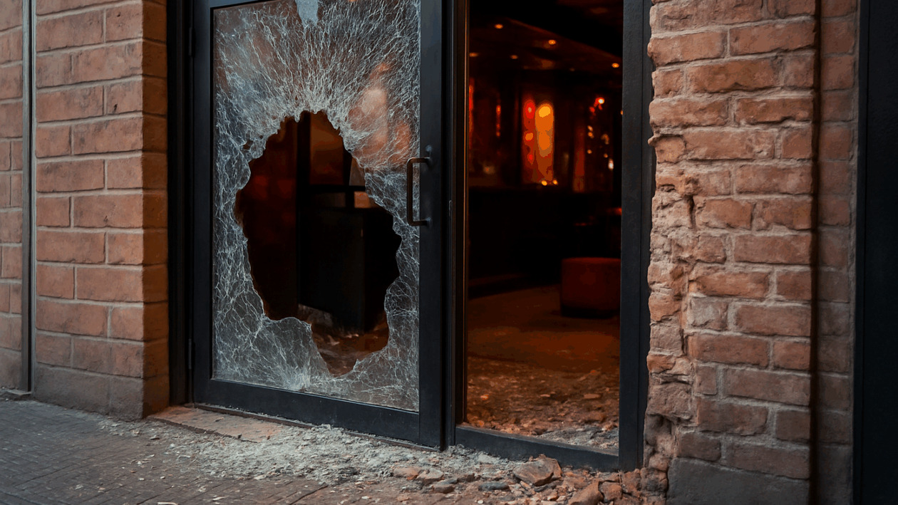 Έκρηξη σημειώθηκε έξω από νυχτερινό κέντρο στο Περιστέρι