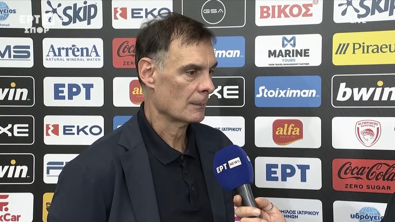 Οι δηλώσεις του Μπαρτζώκα μετά τη νίκη του Ολυμπιακού επί του Ηρακλή