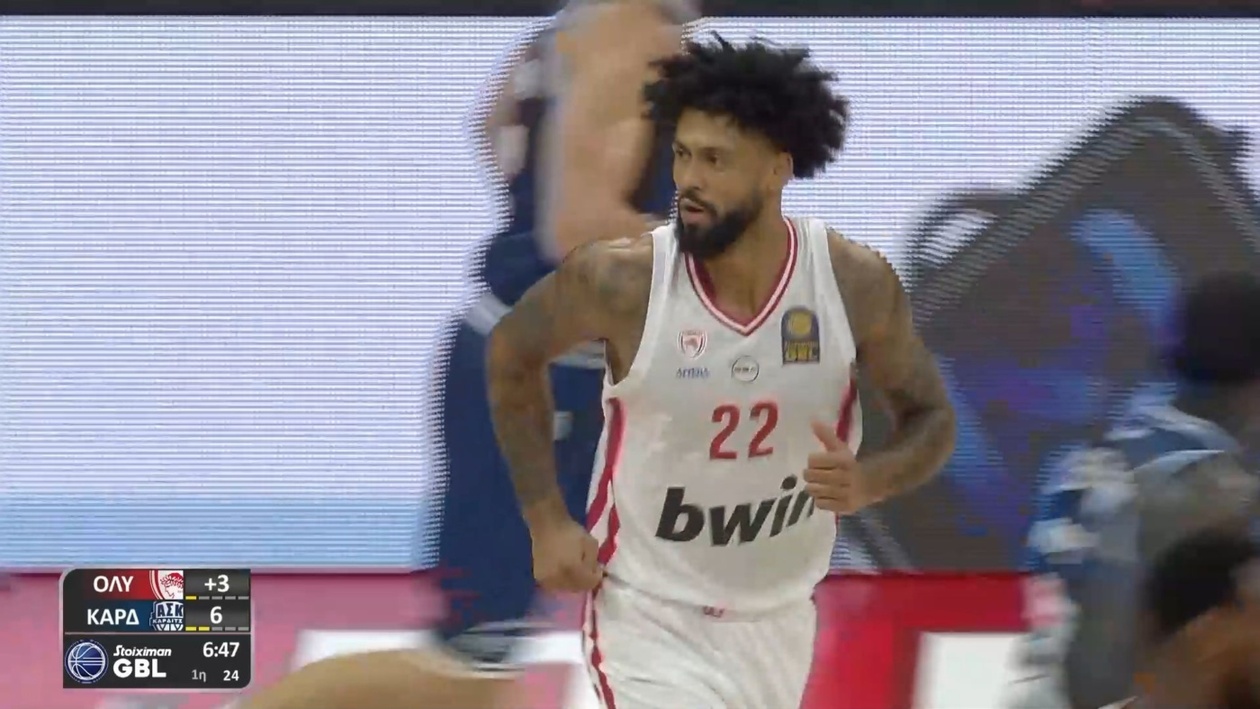 Ο Ολυμπιακός και ο Ντόρσεϊ: καυτοί από το τρίποντο