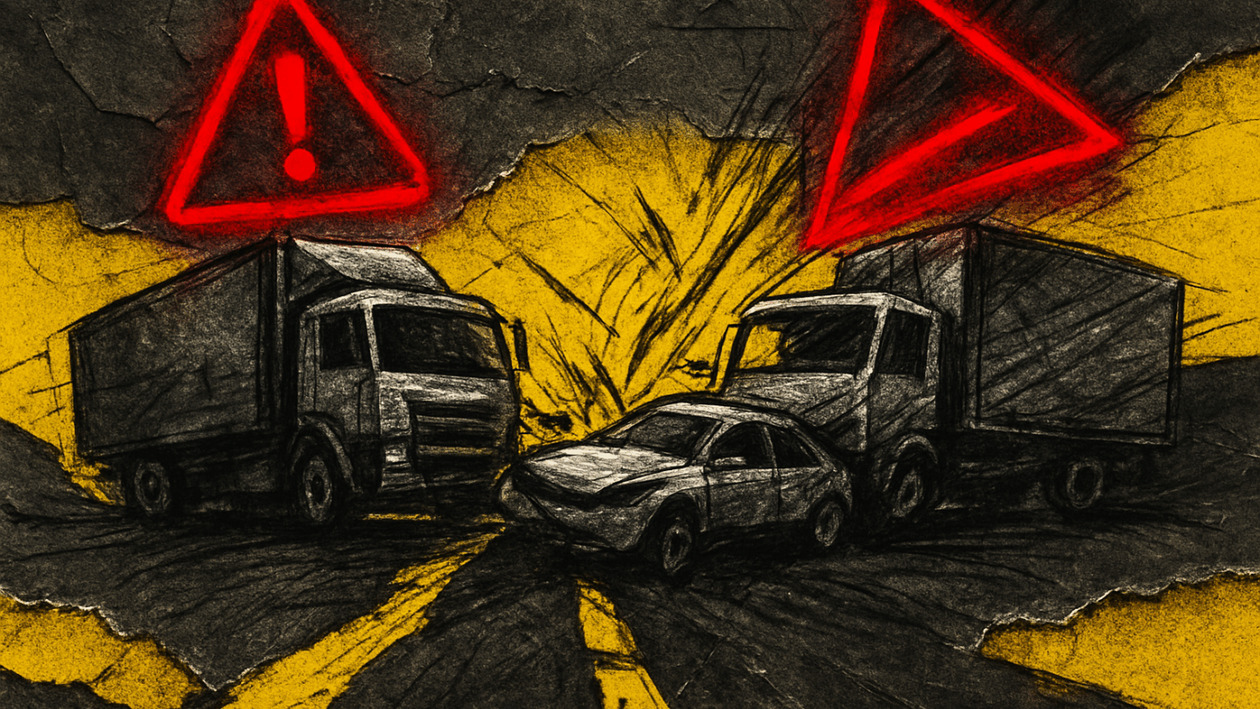 Σφοδρό τροχαίο στην παλαιά εθνική οδό Λαμίας-Αθηνών: Νταλίκα πέρασε στο αντίθετο ρεύμα