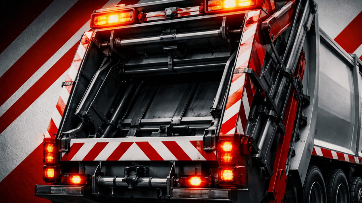 Πάτρα: Τραυματισμός υπαλλήλου καθαριότητας μετά από σφοδρή σύγκρουση ΙΧ με απορριμματοφόρο