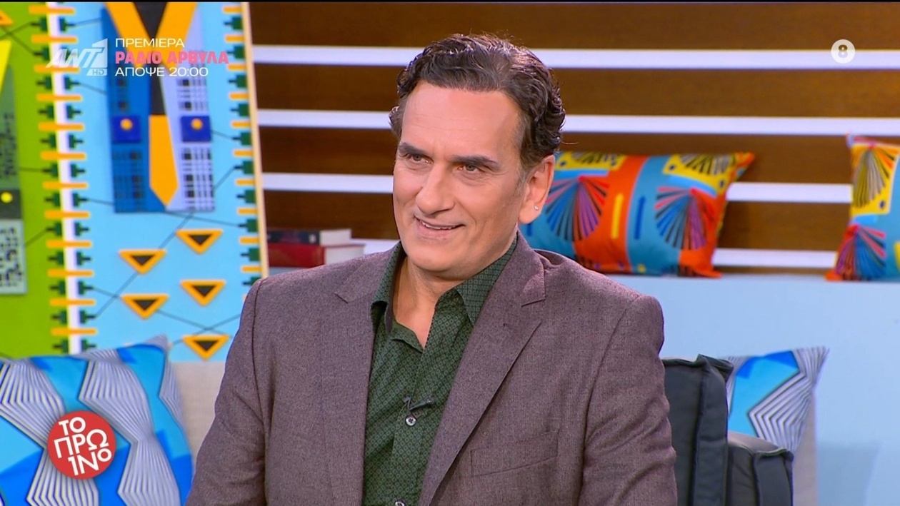 Ο Νίκος Ψαρράς σε πρωινή εκπομπή μιλά για τον ρόλο του στη σειρά «Ο Δικαστής»