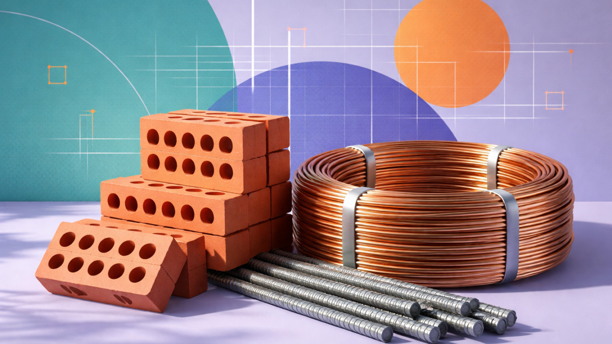 Οικοδομικά υλικά: Σημάδια σταθεροποίησης με επιβράδυνση των ανατιμήσεων στο 1,9%