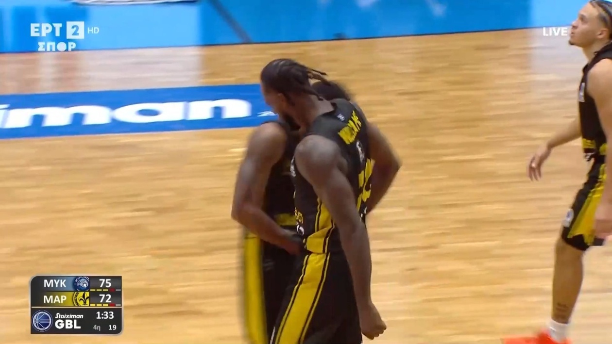 Το σερί 18-0 ισοφάρισε τον αγώνα 50 δευτερόλεπτα πριν τη λήξη