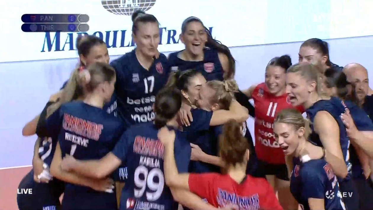 Ο Πανιώνιος από το 12-19 έκανε ανατροπή στο τρίτο σετ και προκρίθηκε