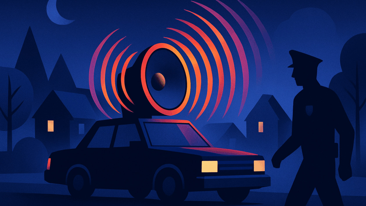 Σύλληψη οδηγού στα Άνω Λιόσια για διατάραξη κοινής ησυχίας με ηχοσύστημα υψηλής ισχύος