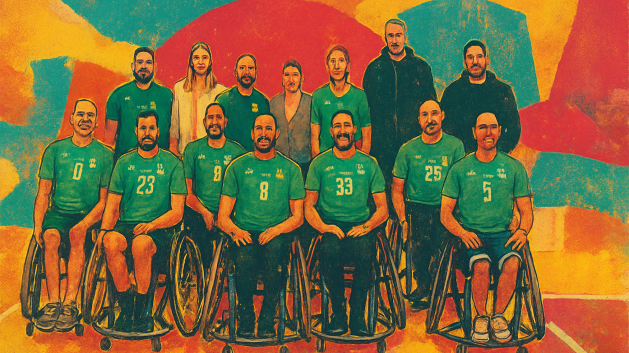 Παναθηναϊκός: «Πράσινη» προπόνηση με Αλβέρτη και Παπαφωτίου για την ομάδα μπάσκετ με αμαξίδιο