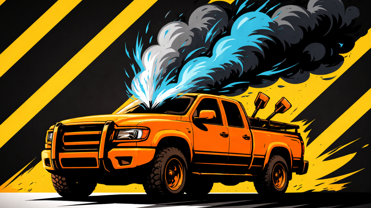 Αθηνών – Κορίνθου: Αγροτικό όχημα τυλίχθηκε στις φλόγες στα διόδια Καλαμακίου